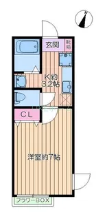 エスペラールIII【1階】の間取り