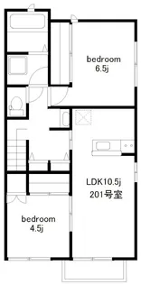 maison de peace【2階】の間取り