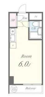 セジュール田町【8階】の間取り