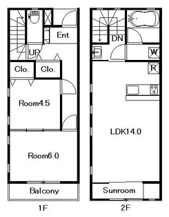 Port VistaII【1階】の間取り