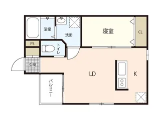 LUFELI羽衣【3階】の間取り