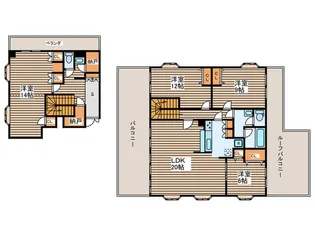 ニューパールハイツの間取り