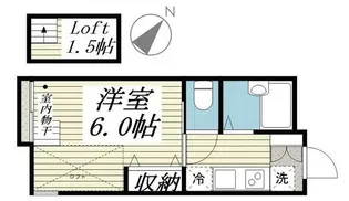 プレジール中町【1階】の間取り