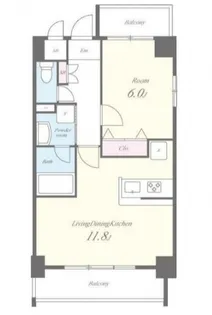 ヴォヤージュ【7階】の間取り