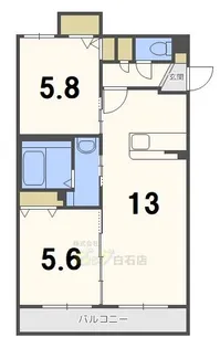 アヴェニュー本郷【4階】の間取り
