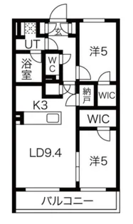 テラス上石神井ウエスト【2階】の間取り