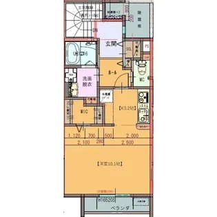 アクシアIV【2階】の間取り