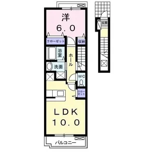 ノーブル・スクエア【2階】の間取り