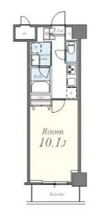 ミュールソレアード【7階】の間取り