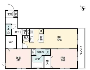メゾンM【3階】の間取り