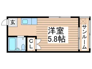 アトリエみつした【1階】の間取り