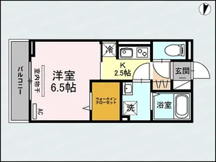 フロントコート【2階】の間取り