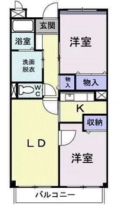 ラフィーネ美術館前【3階】の間取り