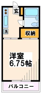 竹水ハイム 弊社管理物件【2階】の間取り