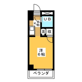 MINEX浅間町【2階】の間取り