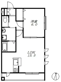 【へーベルメゾン】Y’s Stage【1階】の間取り
