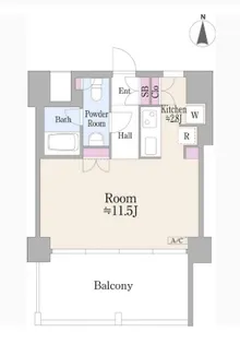 ROKA TERRAZZA【7階】の間取り