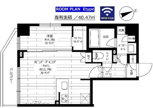 ステージグランデ早稲田【6階】の間取り
