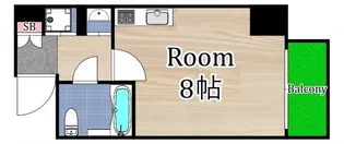 ペペル善源寺【5階】の間取り