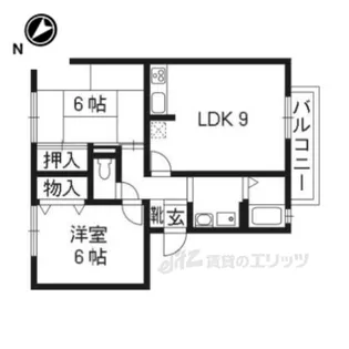 アルタイル梅美台【3階】の間取り
