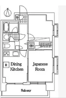 ライオンズマンション亀戸蔵前橋通り【6階】の間取り