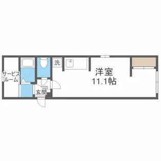 アイアール麻生V【1階】の間取り