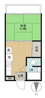 目白台コーポ【7階】の間取り