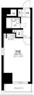 シティコープ浅草橋III【8階】の間取り