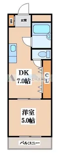 枚岡グリーンヒルズ【1階】の間取り