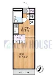 ジュネスコリーヌ【3階】の間取り