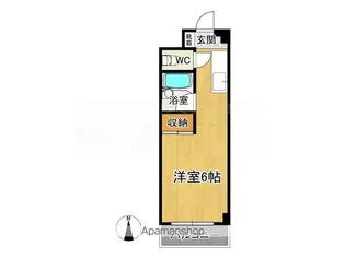 パシフィック紫III【3階】の間取り