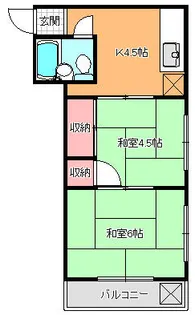 北岡ビル【3階】の間取り