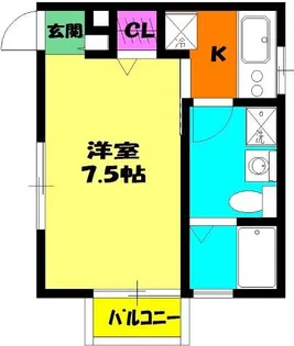ストラージュ【1階】の間取り
