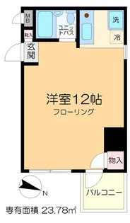 Y’s ONE【5階】の間取り