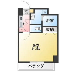 ロイヤルガーデン春日町【8階】の間取り