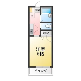 ニューパリア船橋【1階】の間取り