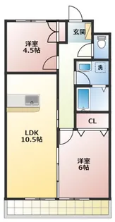 RUBY A【2階】の間取り