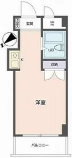 トップ向陽町【3階】の間取り