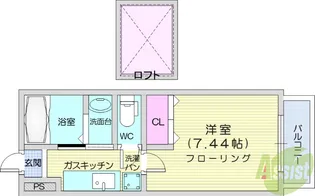 カオール柏木【2階】の間取り
