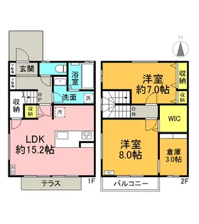 リヴェルテの間取り