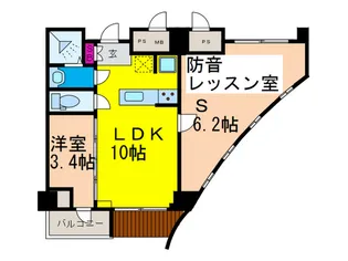 Murata Mansion Artist court【1階】の間取り