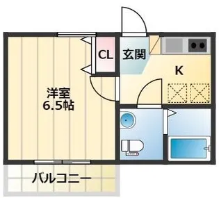 グラン山手【1階】の間取り