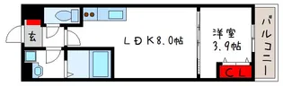D porta arcobaleno【4階】の間取り