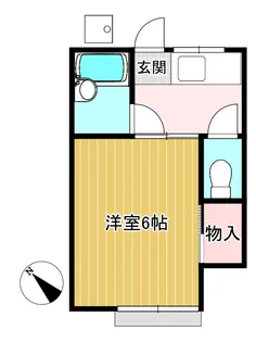 コーポみやまえ【2階】の間取り