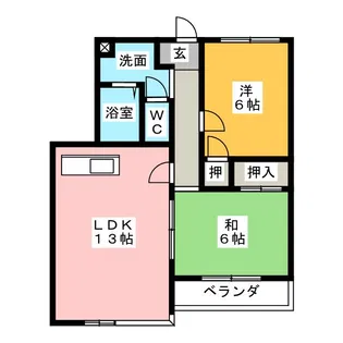 メゾン東海【3階】の間取り
