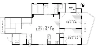 サンフラワー【1階】の間取り