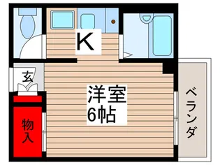 ペリエ新松戸【3階】の間取り