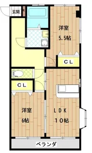 ヴィララピュタI【3階】の間取り