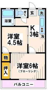 泉コーポ 弊社専任物件【1階】の間取り