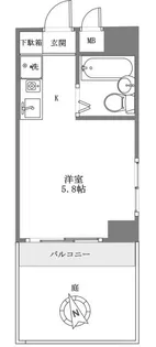 ポートハイム三春台【1階】の間取り